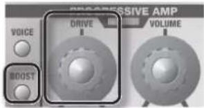 ROLAND GA112 - Mando [DRIVE]/ botón [BOOST] - 1