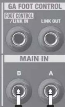ROLAND GA112 - Buchse THRU/TUNER OUT - 4