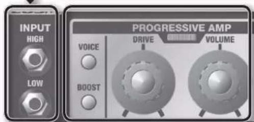 ROLAND GA112 - Botão [MID BOOST] - 1