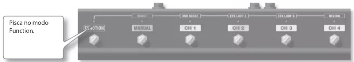 ROLAND GA112 - Como operar o pedal de controle - 1