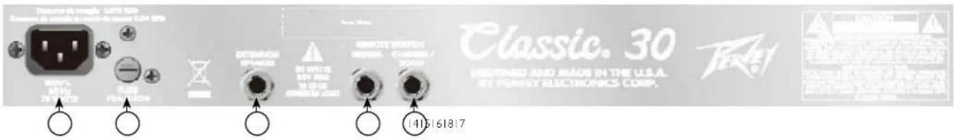 PEAVEY Classic 30 - NORMAL FORSTERKNING - 1