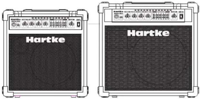 Hartke KM60 - Características de los amplificadores de teclado Hartke KM60 y KM100 - 1