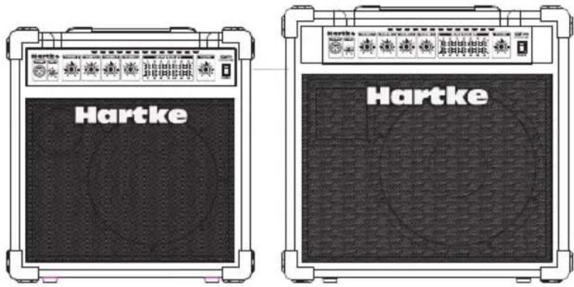 Hartke KM60 - Hartke KM60 and KM100 Keyboard Amplifier Features - 1