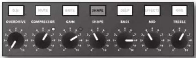 Hartke Kilo - Réglages d'égalisation conseillés - 1