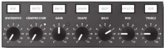 Hartke Kilo - Réglages d'égalisation conseillés - 2