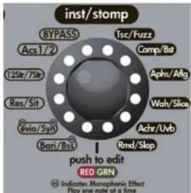PEAVEY Vypyr VIP - SYSTEM MENYKOMMANDOER - 2