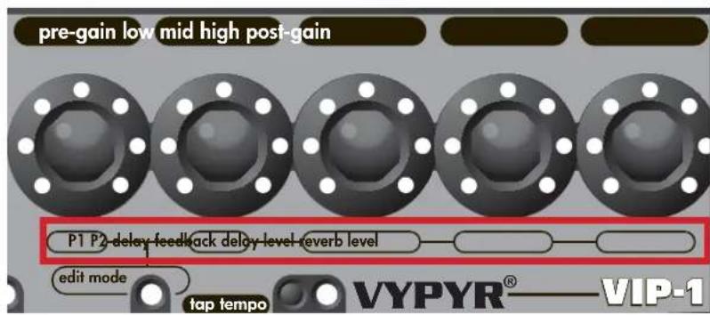 PEAVEY Vypyr VIP - LOOPER-INDIKATOR - 1
