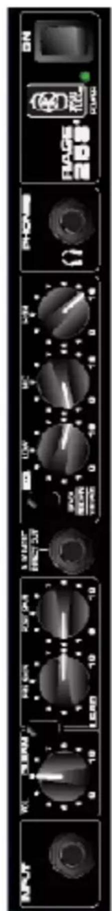 PEAVEY Rage 258 - 技術規格 - 1