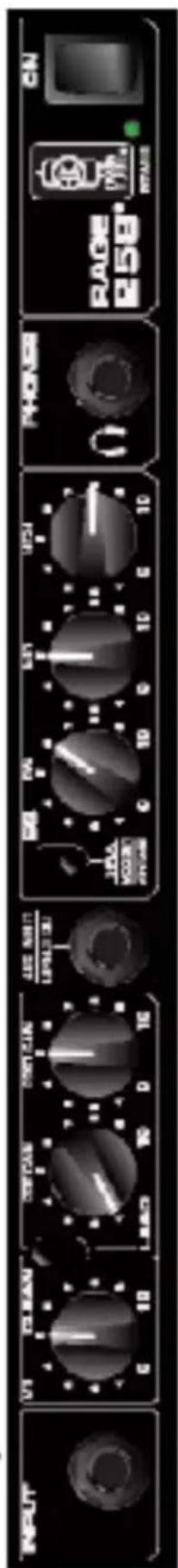 PEAVEY Rage 258 - 技術規格 - 3