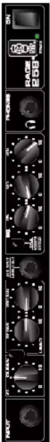 PEAVEY Rage 258 - 技術規格 - 2