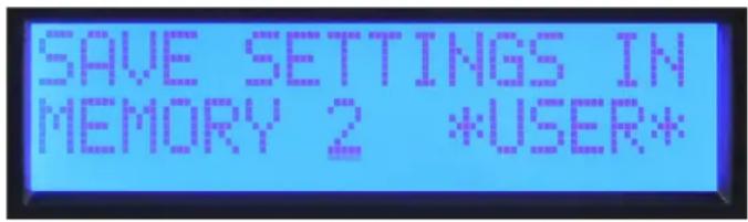 PEAVEY IPR2 5000 - Saving Settings - 1