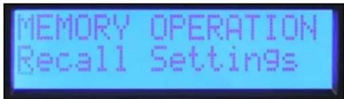 PEAVEY IPR2 5000 - Richiamare un preimpostazione - 1