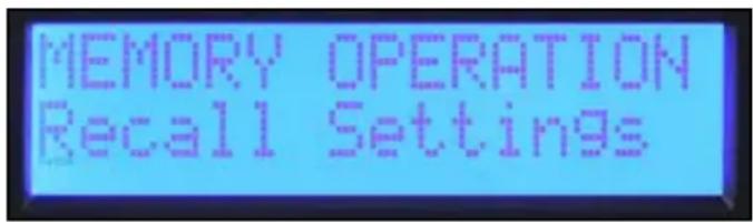 PEAVEY IPR2 3000 - Recalling a Preset - 1