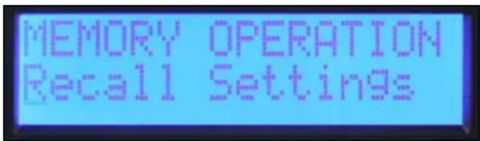 PEAVEY IPR2 3000 - Recalling a Preset - 1