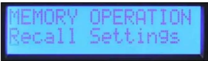 PEAVEY IPR2 3000 - Recalling a Preset - 1