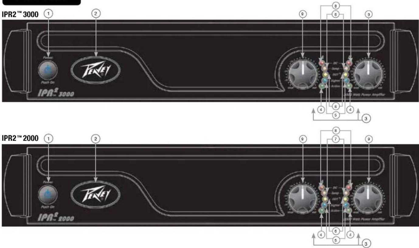 PEAVEY IPR2 3000 - Panel Frontal - 1