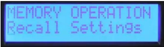 PEAVEY IPR2 3000 - Recalling a Preset - 1