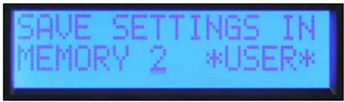 PEAVEY IPR2 3000 - Saving Settings - 1