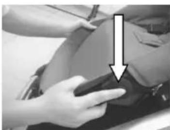 Topmark Vision T8040 - RÉGLAGE DU REPOSE-PIEDS - 1