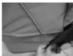 Topmark Vision T8040 - BEFESTIGEN DES BEDECKUNG - 4