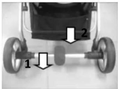 Topmark Vision T8040 - HINTERRADBREMSE VERWENDEN - 1