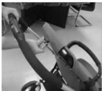 Topmark Vision T8040 - ADJUST BACKREST OF SEAT - 1