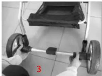 Topmark Vision T8040 - ASSEMBLAGE DES ROUES ARRIÈRE - 3