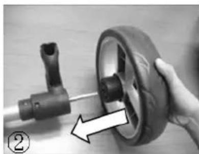 Topmark Vision T8040 - MONTAJE DE LAS RUELAS TRASERAS - 2