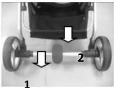 Topmark Vision T8040 - POUR UTILISER LE FREIN ARRIERE - 1