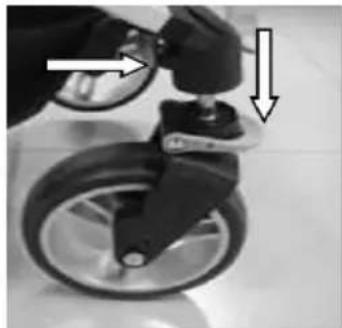 Topmark Vision T8040 - FRONT WHEEL ASSEMBLY - 1