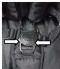 Topmark Vision T8040 - WAARSCHUWING: GEBRUIK ALTIJD HET TUSSENBEENSTUK IN COMBINATIE MET DE HEUPGORDELS. - 1