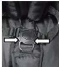 Topmark Vision T8040 - AVERTISSEMENT: UTILISEZ TOUJOURS LA CEINTURE. NE JAMAIS UTILISER L'ENTREJAMBE SANS LA CEINTURE DE MAINTIEN. - 1