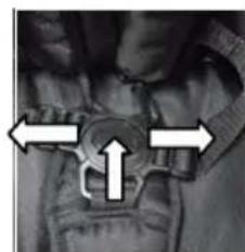 Topmark Vision T8040 - WARNING: ALWAYS USE THE CROTCH STRAP WITH SAFETY BELTS. - 2