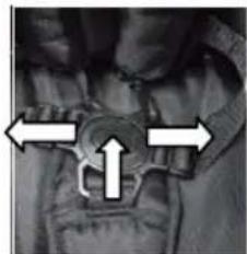 Topmark Vision T8040 - WAARSCHUWING: GEBRUIK ALTIJD HET TUSSENBEENSTUK IN COMBINATIE MET DE HEUPGORDELS. - 2