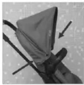 Topmark Vision T8040 - PLACER LA CAPOTE PARE-SOLEIL - 2