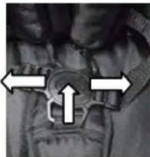 Topmark Vision T8040 - USO DEL CINTURON DE SEGURIDAD DE 5 UNTOS DE ANCLAJE ADVERTENCIA: UTILIZAR SIempre LOS CINTURONES DE SEGURIDAD Y EL SEPARAPIERNAS AL Mismo TIEMPO. - 2