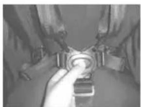 Topmark Vision T8040 - CROTCH STRAP ASSEMBLY - 1