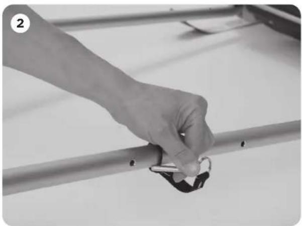 THULE CrossCountry Skiing Hiking Kit - UTILISATION DE LA CEINTURE DE TAILLE - 2