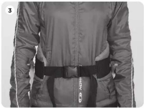 THULE CrossCountry Skiing Hiking Kit - UTILISATION DE LA CEINTURE DE TAILLE - 1