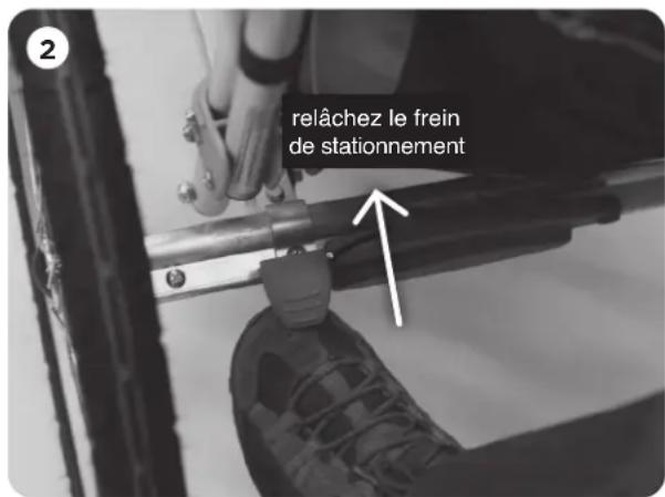 THULE Chariot Cheetah 2 - UTILISATION DU FREIN DE - 2