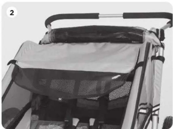 THULE Chariot Cheetah 2 - MISE EN GARDE - 1