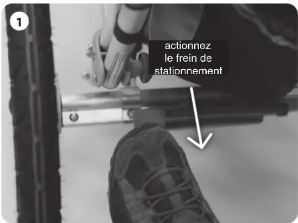 THULE Chariot Cheetah 2 - UTILISATION DU FREIN DE - 1