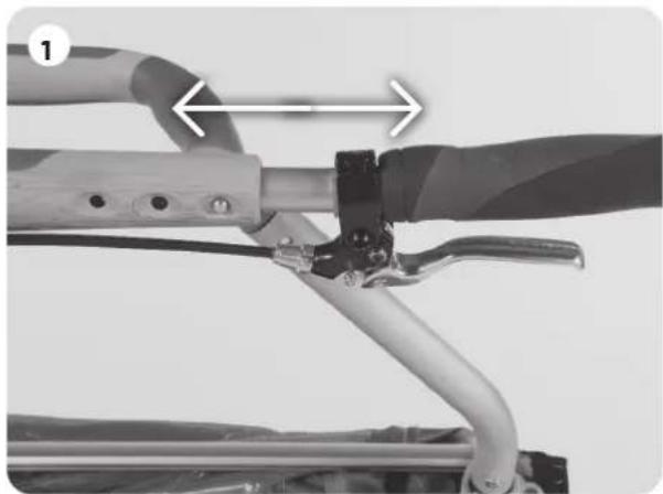 THULE Chariot CX 2 - Réglage du GUIDON - 1