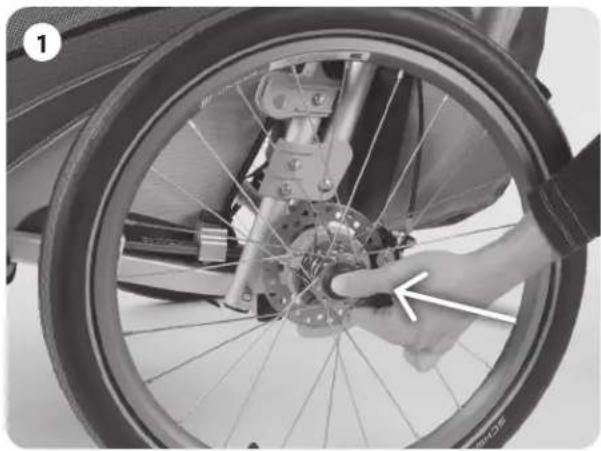 THULE Chariot CX 2 - Mise en GARDE - 1