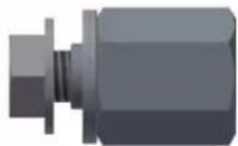 THULE Bicycle Trailer Kit - Adapter voor interne naafkoppeling Shimano, 3/8x26 - 1