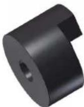 THULE Bicycle Trailer Kit - Adapter voor interne naafkoppeling SRAM SPECTRO, M10.5x1.0 - 3