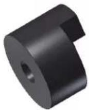THULE Bicycle Trailer Kit - Adapter für Nabenschaltungssystem SRAM SPECTRO, FG 10,5x1,0 - 3