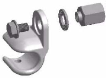 THULE Bicycle Trailer Kit - > Adaptadores para bujes de cambio internos - 1