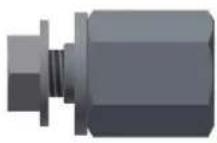 THULE Bicycle Trailer Kit - Adapter für Nabenschaltungssystem SRAM, M10x1,0 - 1