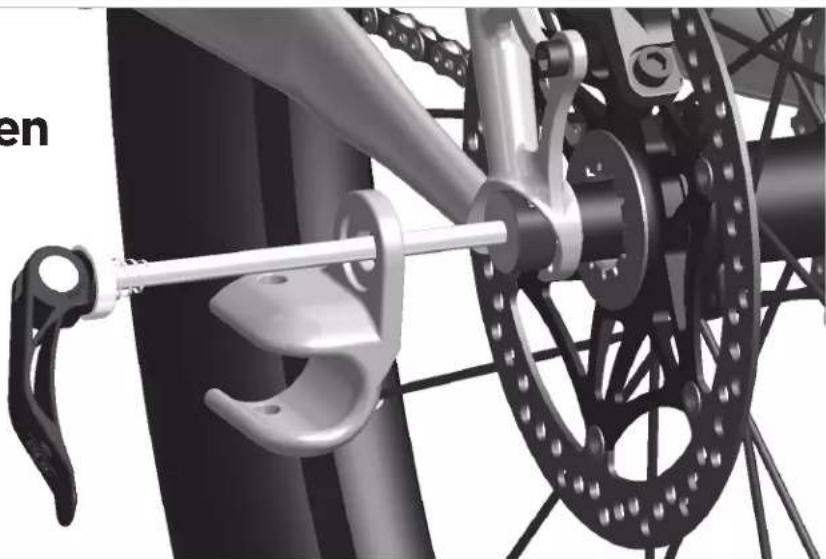THULE Bicycle Trailer Kit - Adapter voor interne naafkoppeling SRAM SPECTRO, M10.5x1.0 - 2